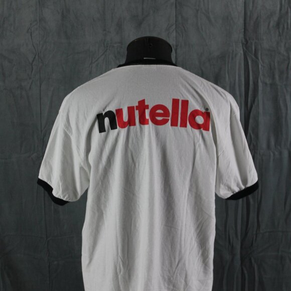 Vintage Ringer T-shirt - Nutella Spread - Men's XL - Picture 6 of 9